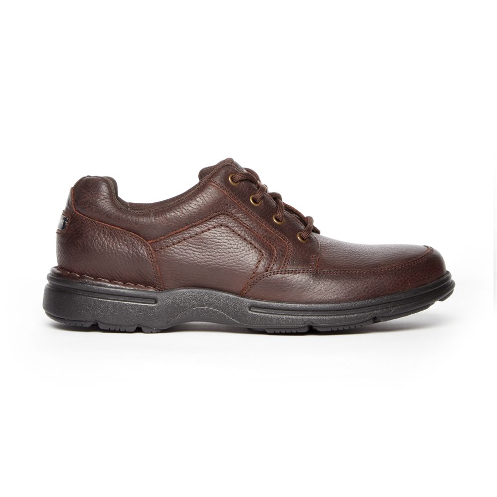 Rockport Prowalker Eureka Plus Mudguard - Mens Sneakers - Dark Brown - NZ (ZEL-723518)